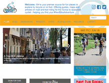 Tablet Screenshot of havefunbiking.com